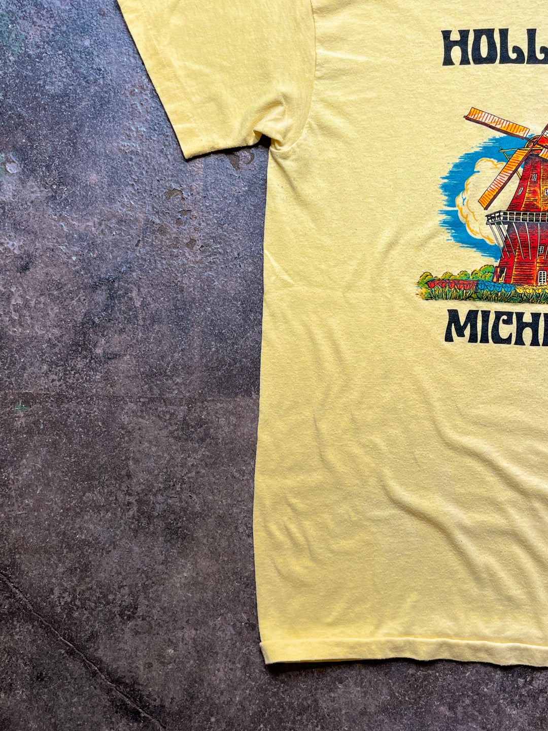 1970-1980s USA made Holland,Michigan souvenir T-shirt