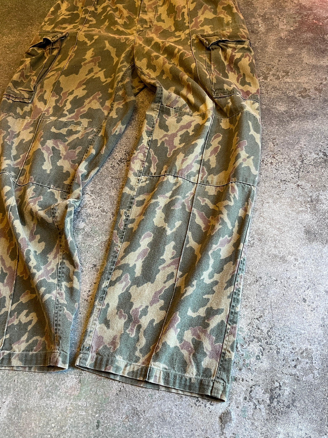 1970-80s Soviet military field cargo pants