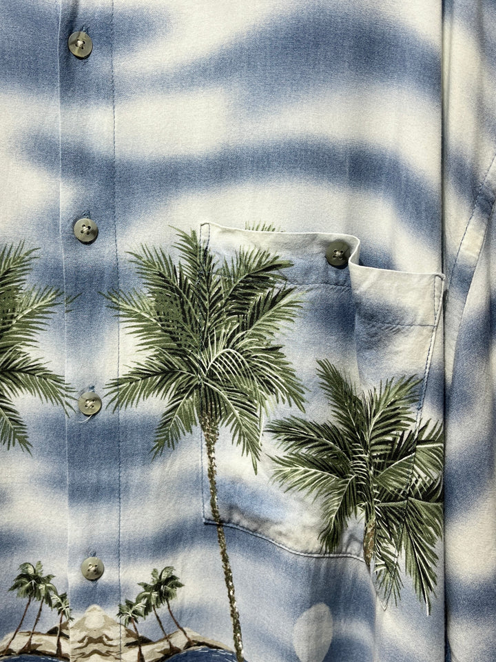 1990s "pierre cardin" resort print s/s shirt