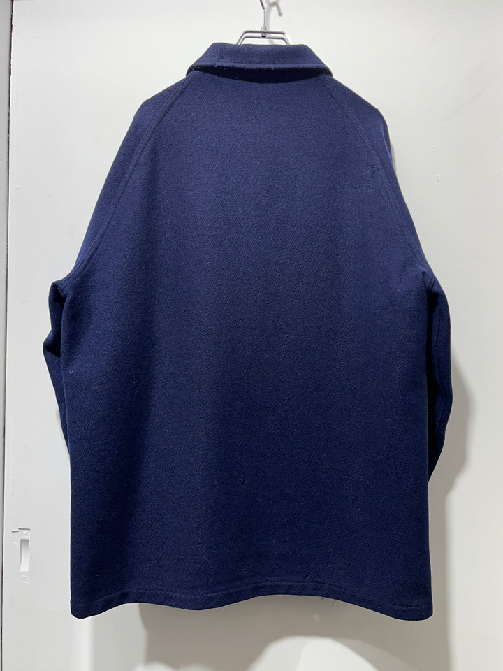 1960s "Paul Bunyan" navy melton wool jacket