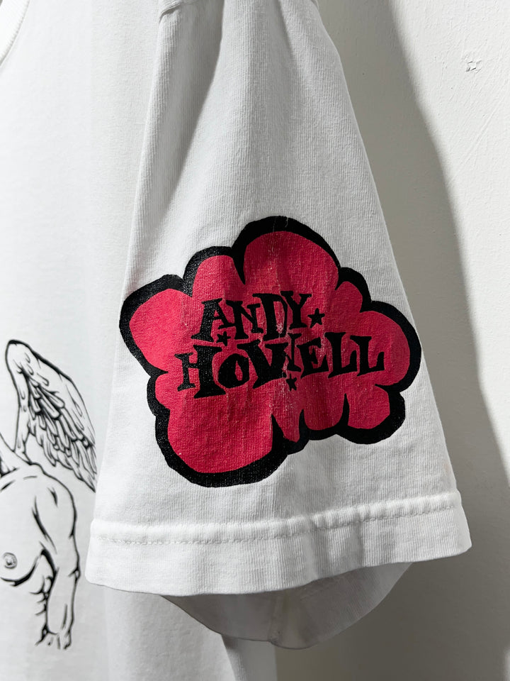1990-00s  USA made "ANDY HOWELL" graphic art T-shirt