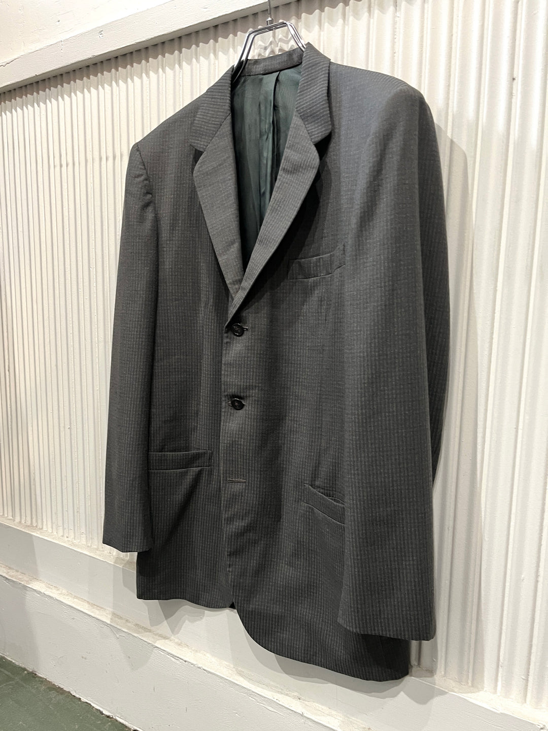 1960s USA made pinstripe tailored jacket