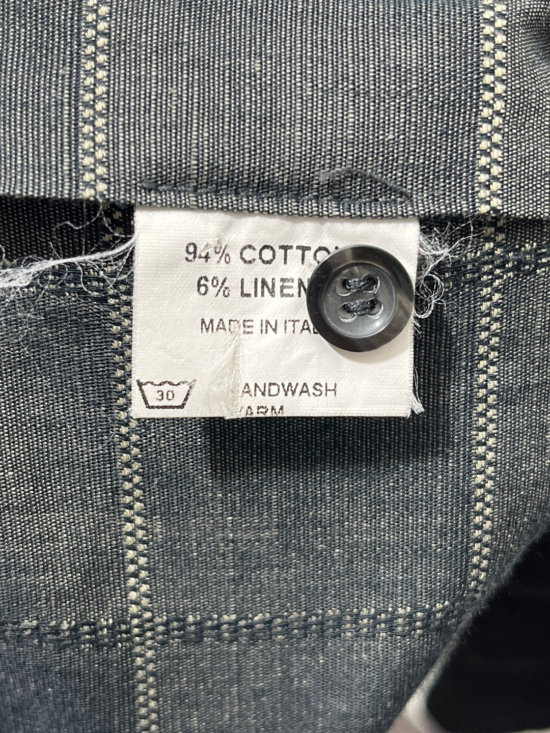 1990-00s ITALY made "Zanella" checkered s/s shirt