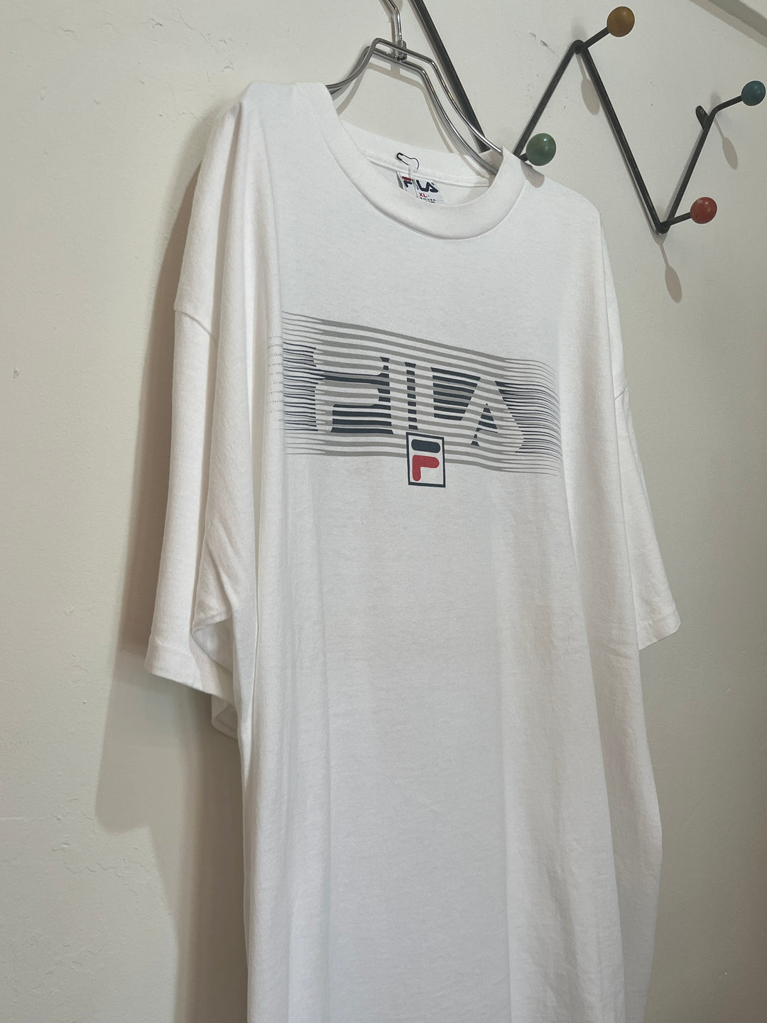 1990s USA made "FILA" logo print T-shirt