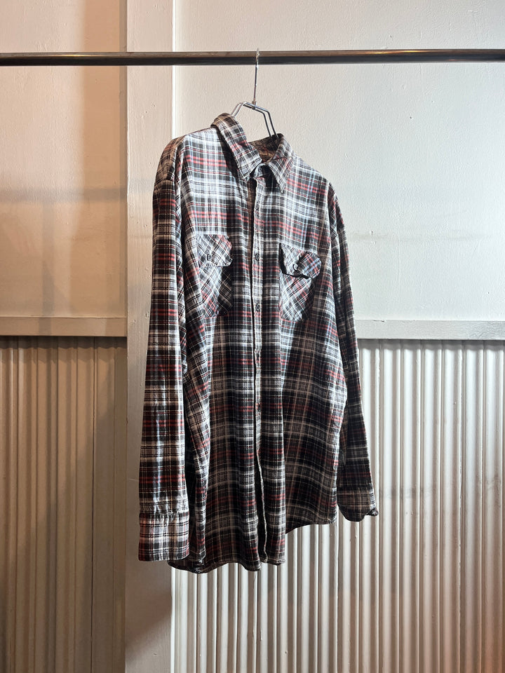 1990s POLAND made "Dickies" checkered flannel shirt