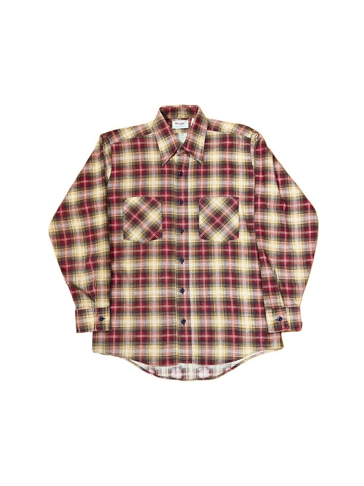 "Wrangler" ombre checkered shirt