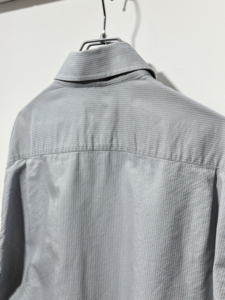 1990-00s ITALY made "ARMANI COLLEZIONI" pin stripe dress shirt