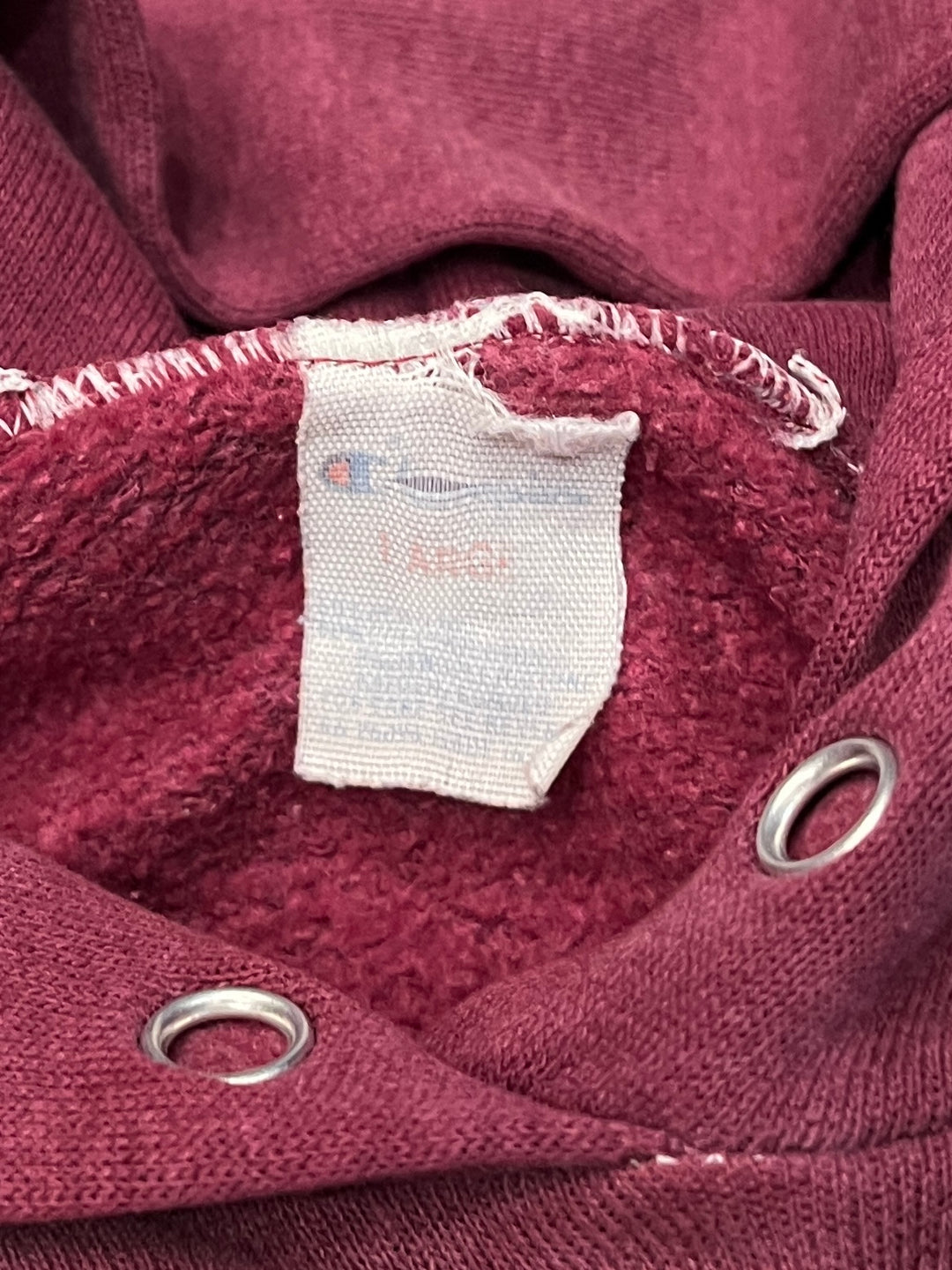 1980s USA made "Champion" college print sweat hoodie