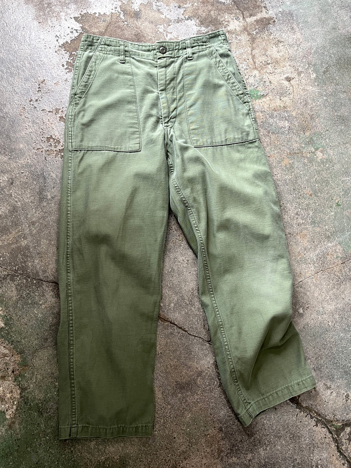 1960s U.S army OG-107 baker pants 34×31