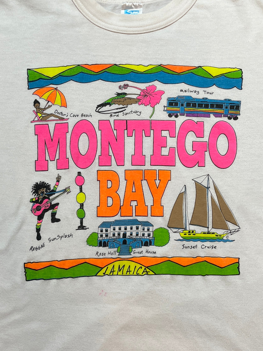 1980s montego bay souvenir T-shirt