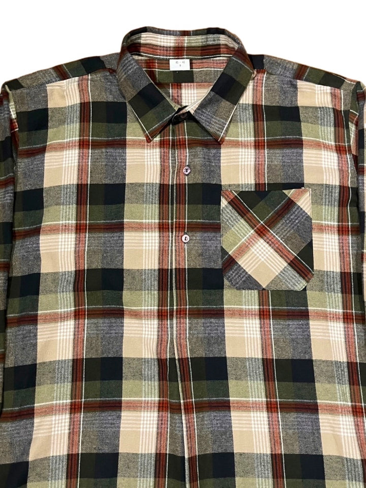 checkered grandpa shirt