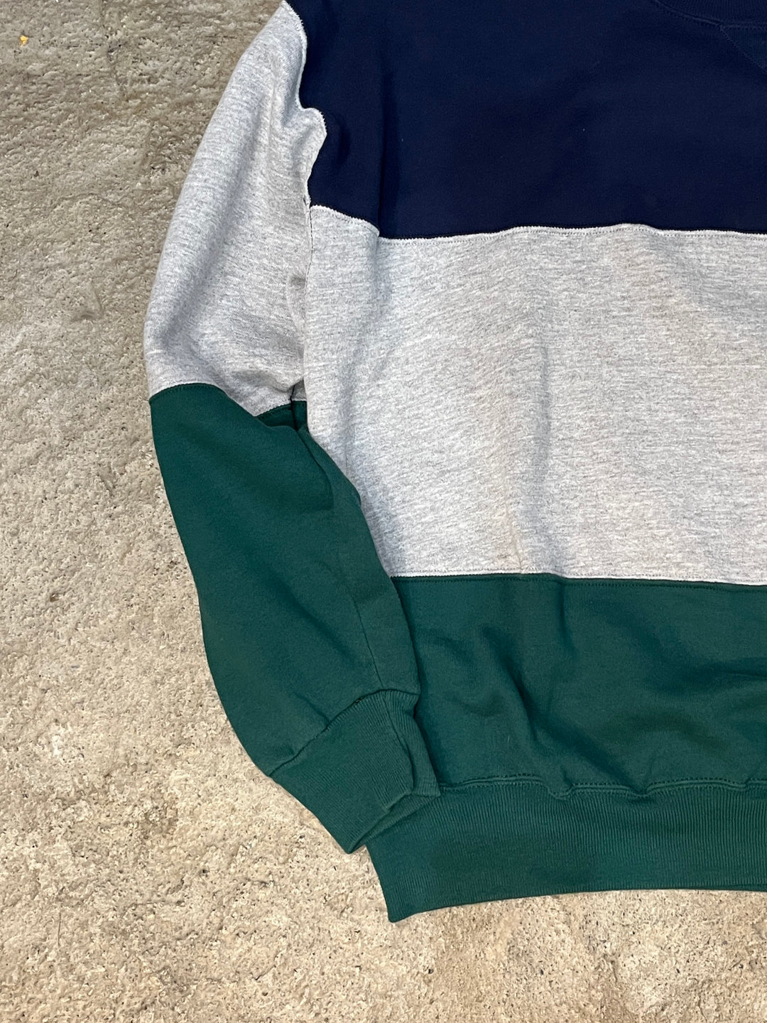 1990s USA made "RUSSELL ATHLETIC" multi color sweatshirt