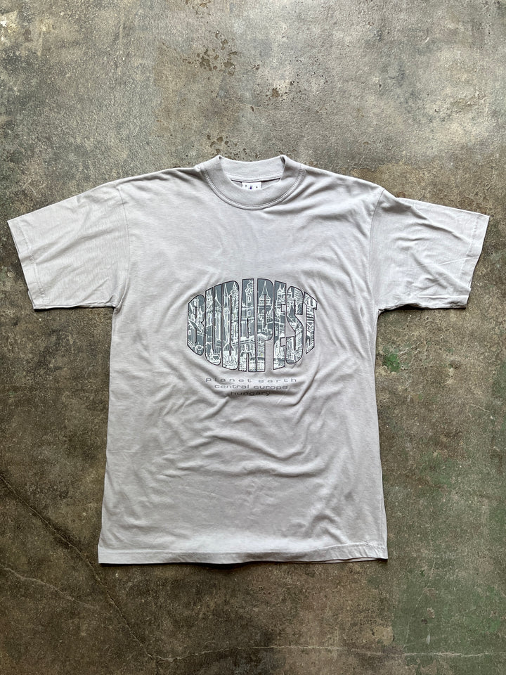 1990-00s Budapest graphic souvenir T-shirt