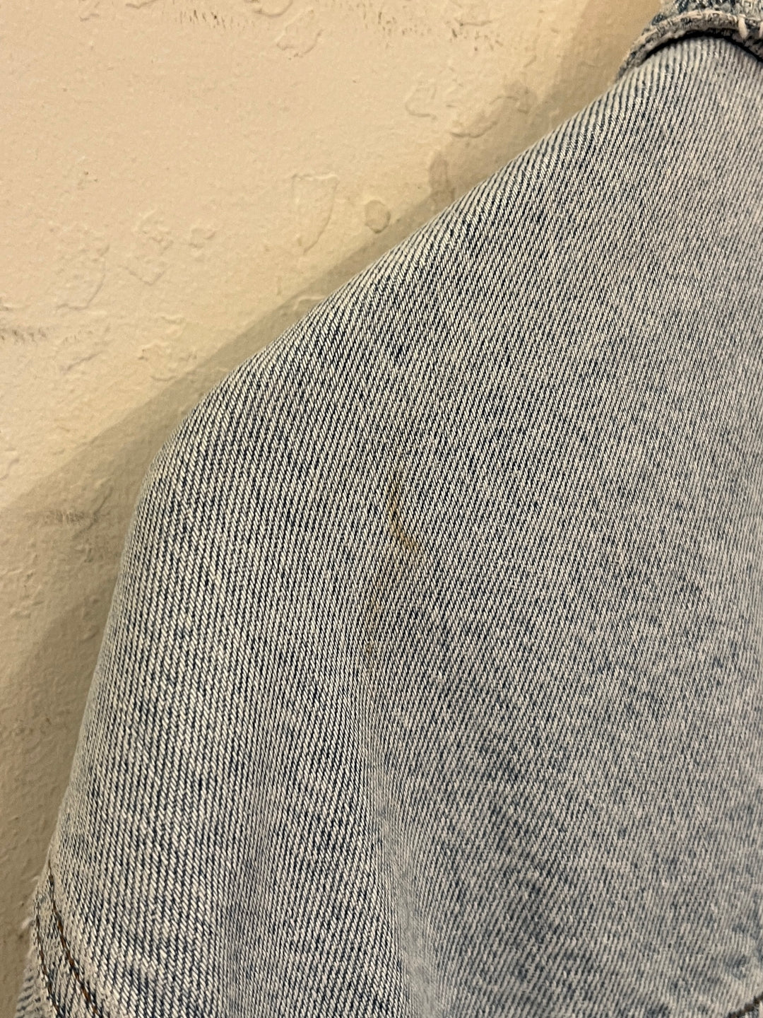 1990s "Levi's Silver Tab" ice blue denim jacket