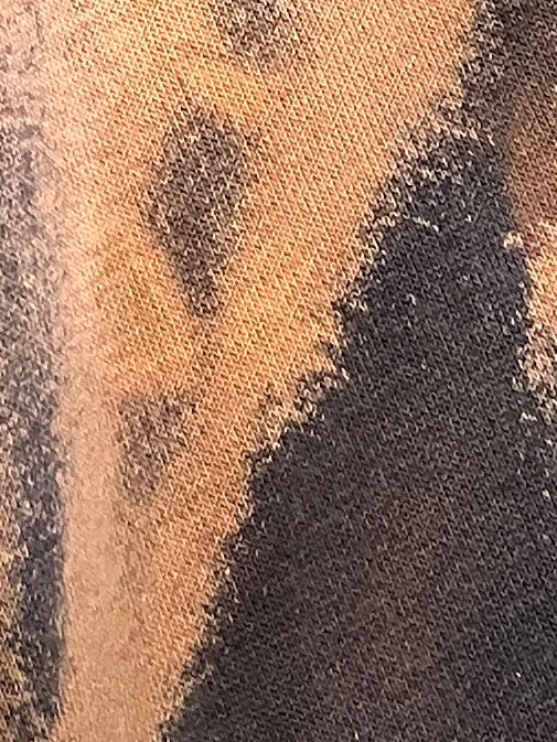 "Jordan" bleach dyed sweat hoodie
