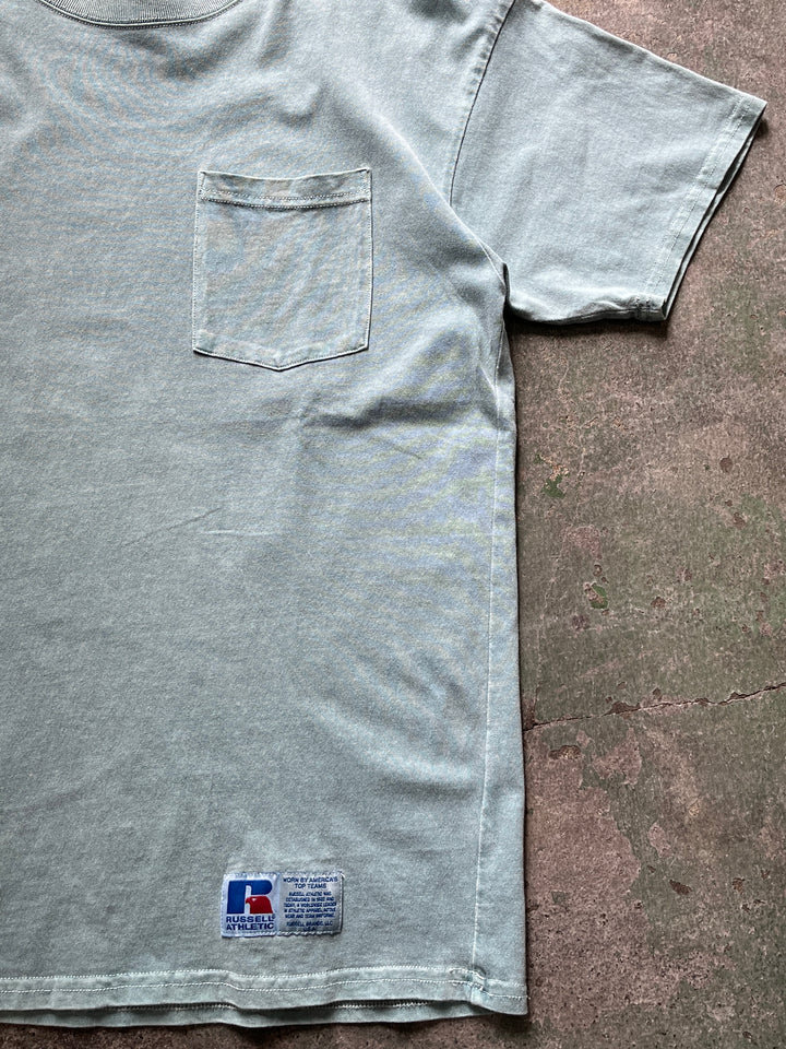 2000s "RUSSEL ATHLETIC" garment dye pocket T-shirt