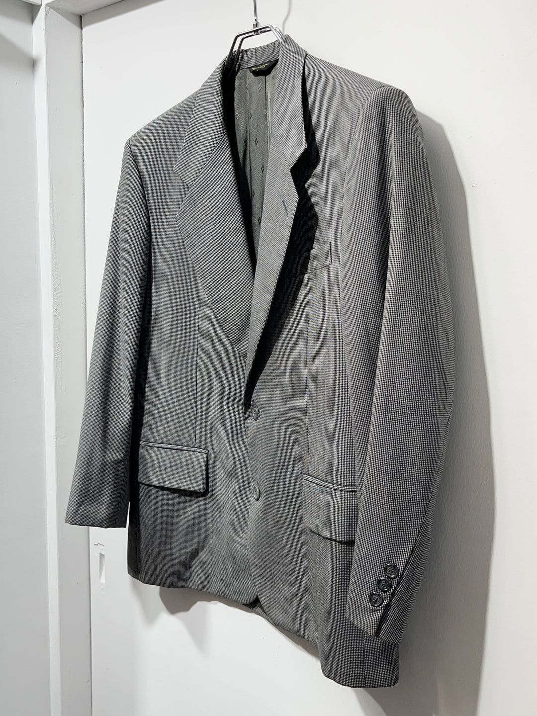 1970-80s USA made houndstooth tailored jacket