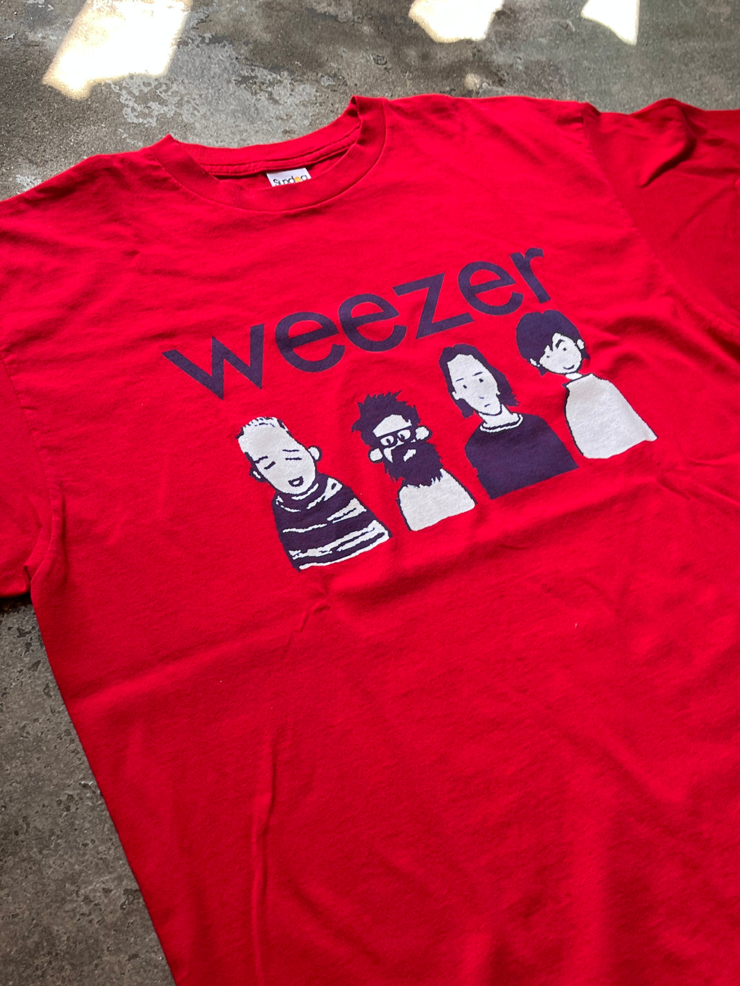 2000s "WEEZER" graphic tour T-shirt
