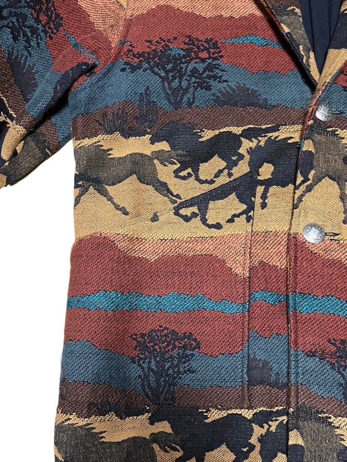 native pattern indian jacket