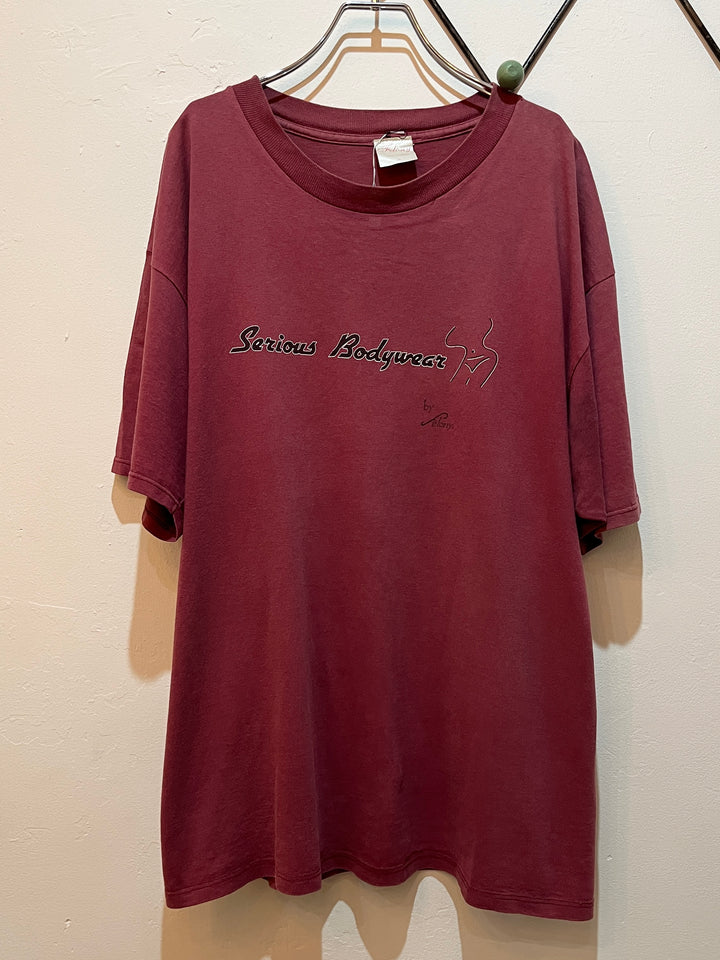 1990-00s Serious Bodywear print T-shirt