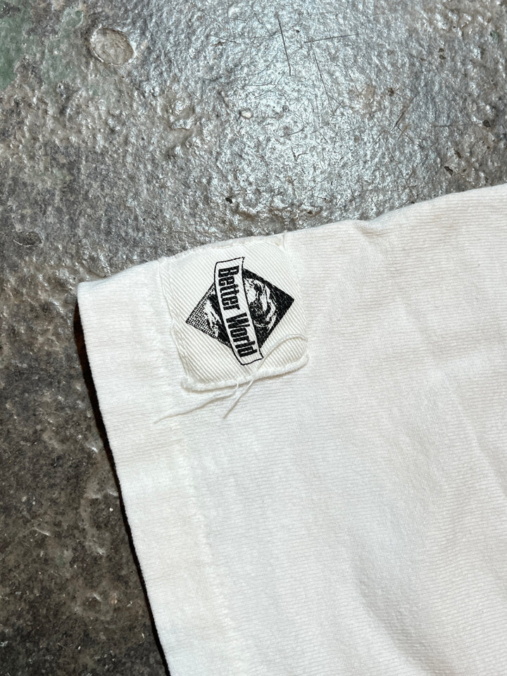 1990s USA made ethical business graphic T-shirt