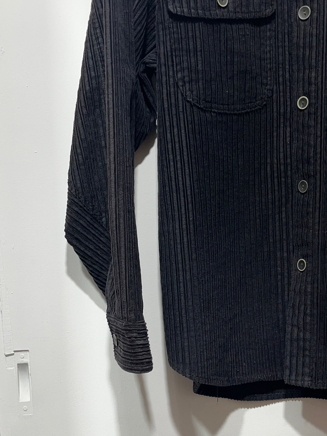 1990s "GUESS" wide wale corduroy shirt