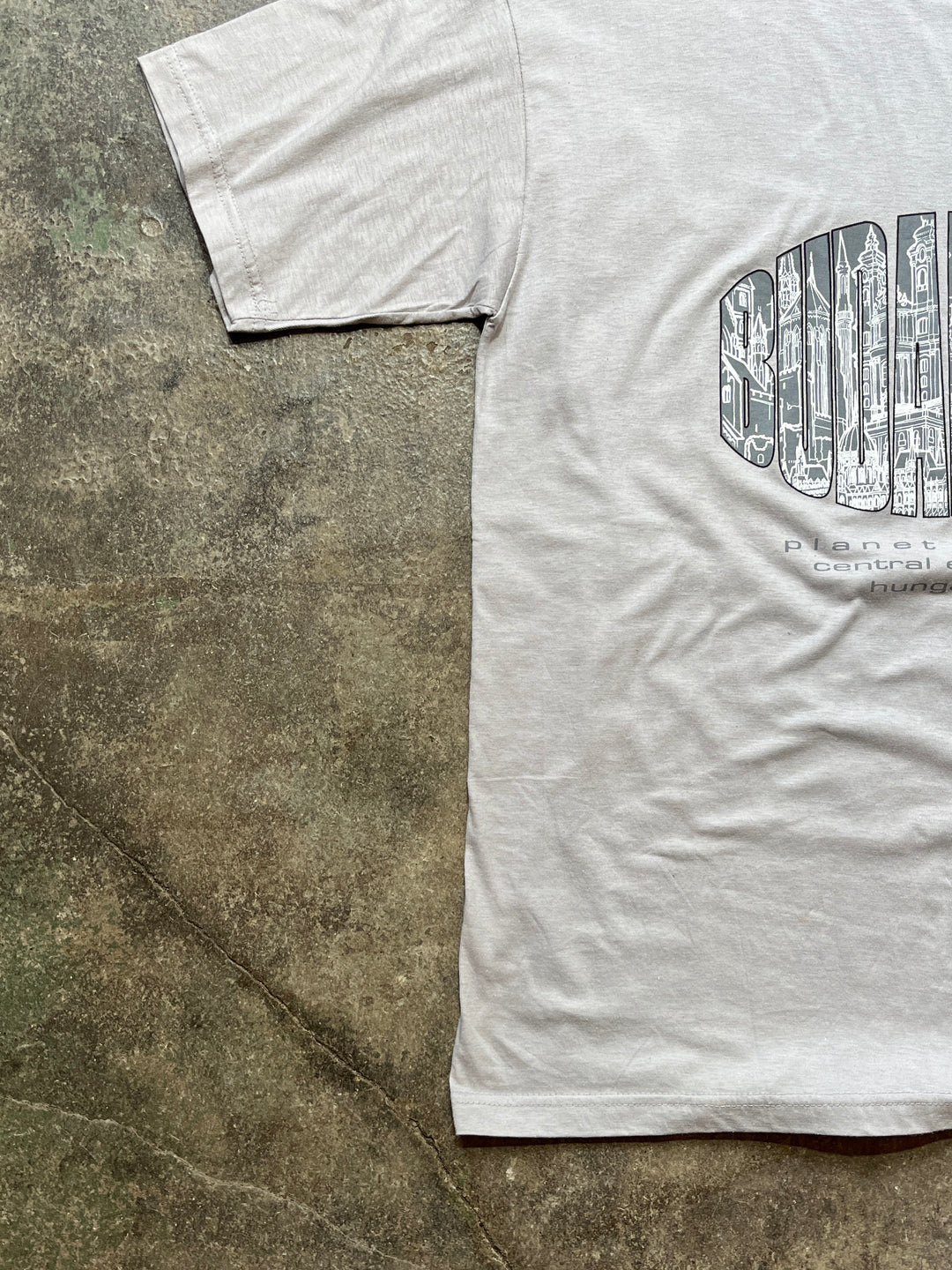 1990-00s Budapest graphic souvenir T-shirt