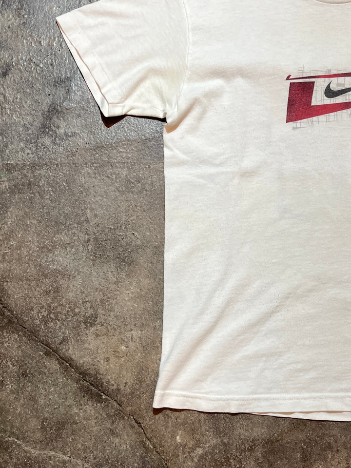 1990s USA made "NIKE" both sides graphic T-shirt