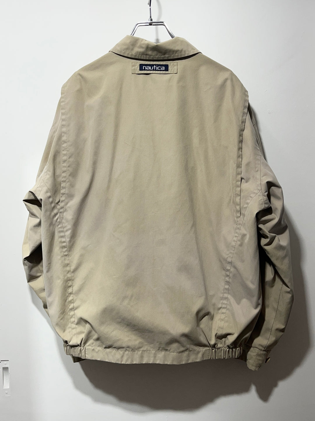 1990s "nautica" reversible harrington jacket