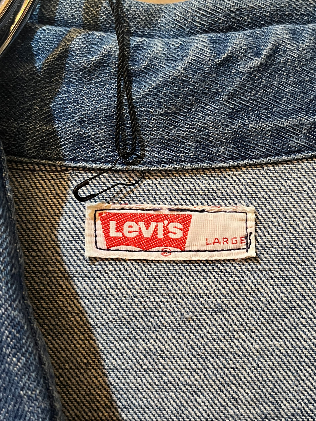 1970s "Levi's" denim bush jacket