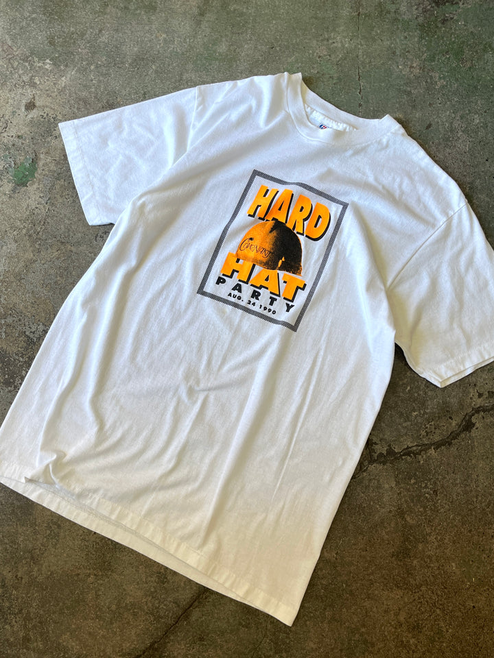 1990s HARD HAT PARTY graphic T-shirt