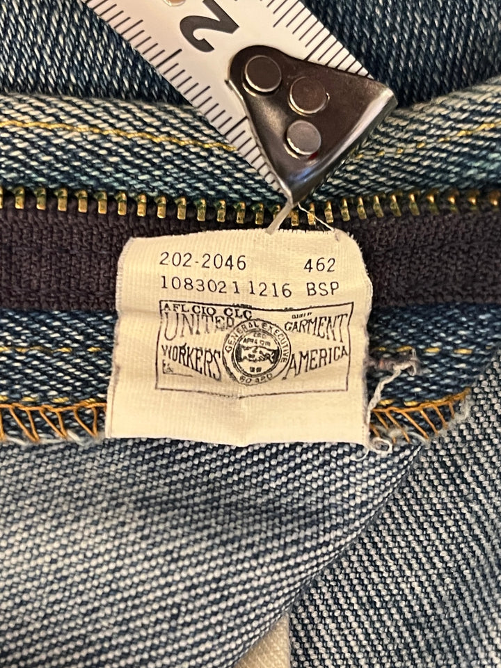 1970-80s USA made "Lee" 202 riders bootcut denim pants