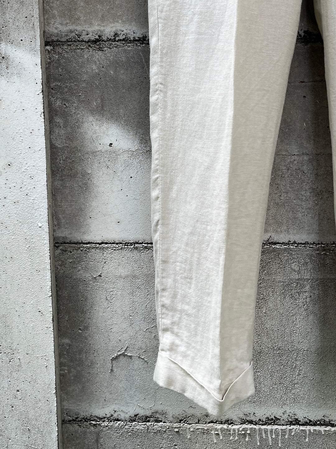 1990-00s "BANANA REPUBLIC" linen slacks