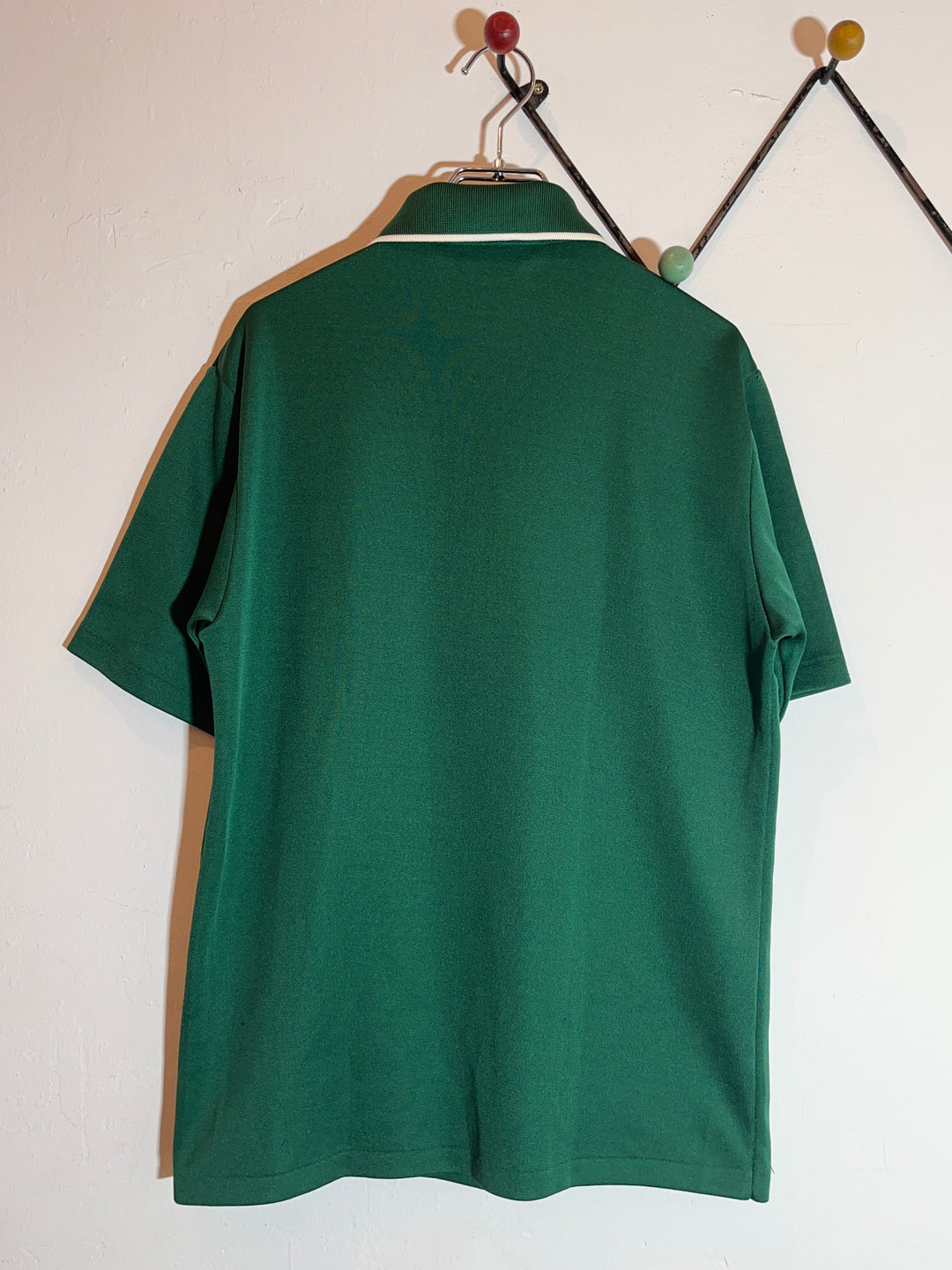 1970s USA made "ROBERT BRUCE Arnold palmer" deep green s/s polo