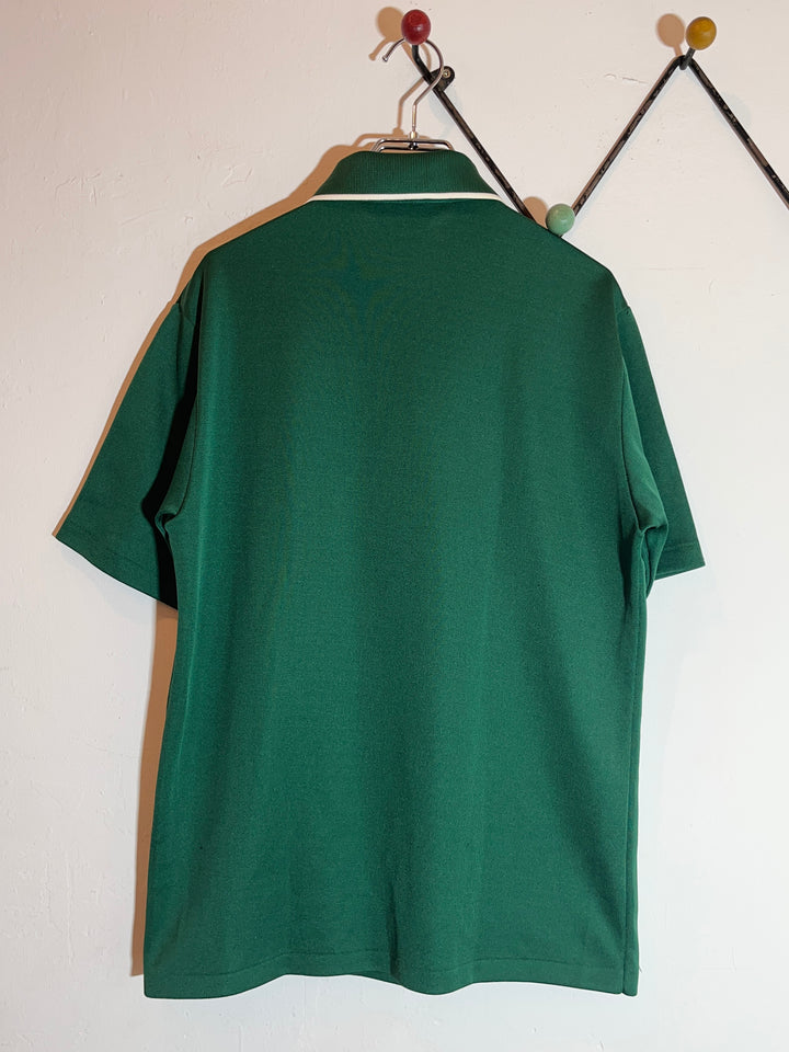 1970s USA made "ROBERT BRUCE Arnold palmer" deep green s/s polo