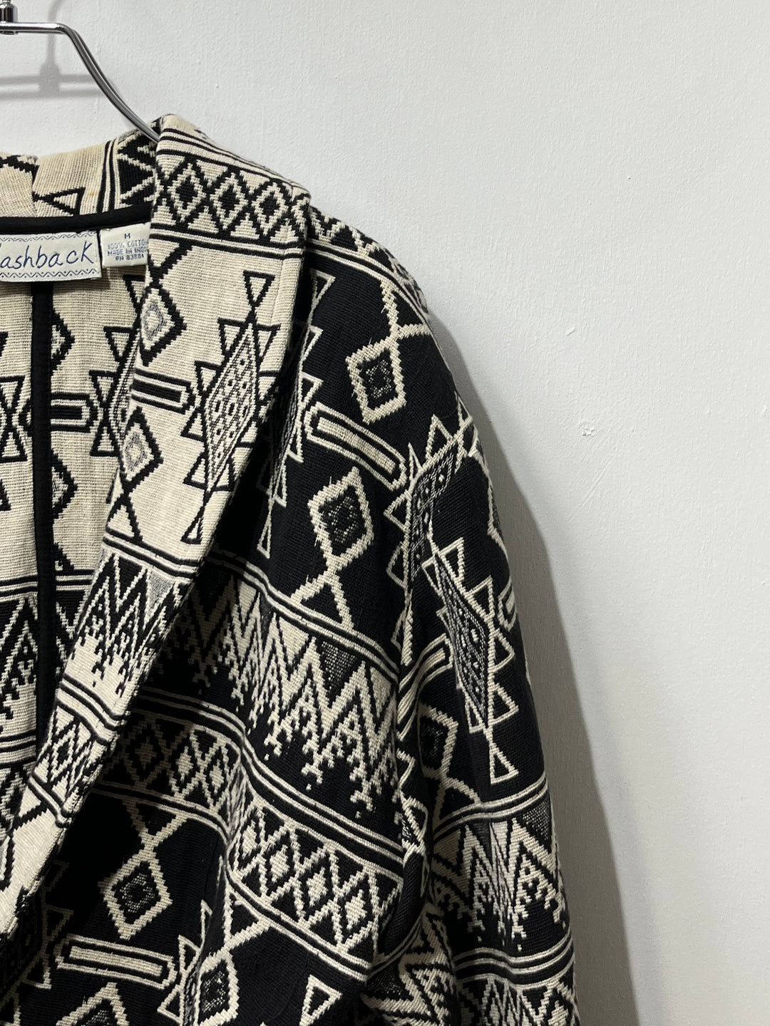1990s native jacquard bolero jacket