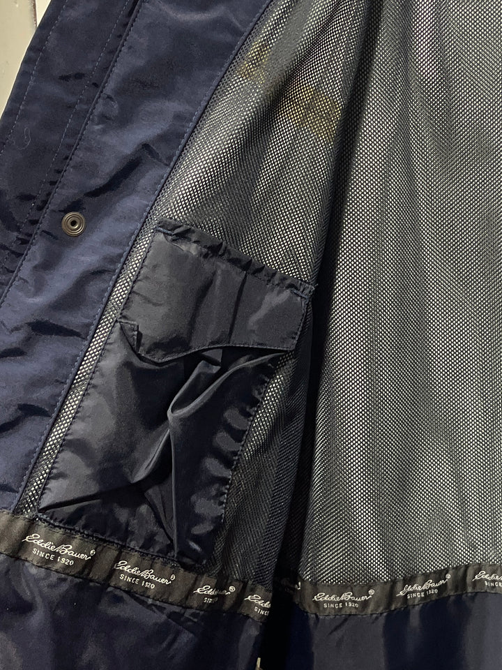 "Eddie Bauer" navy mountain parka