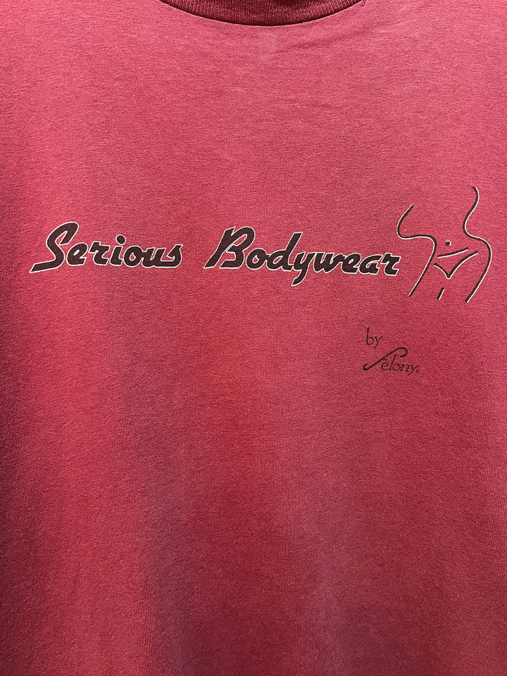 1990-00s Serious Bodywear print T-shirt