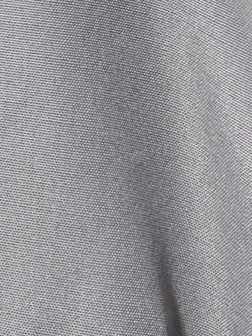 1970-80s light gray seam paneled blouson