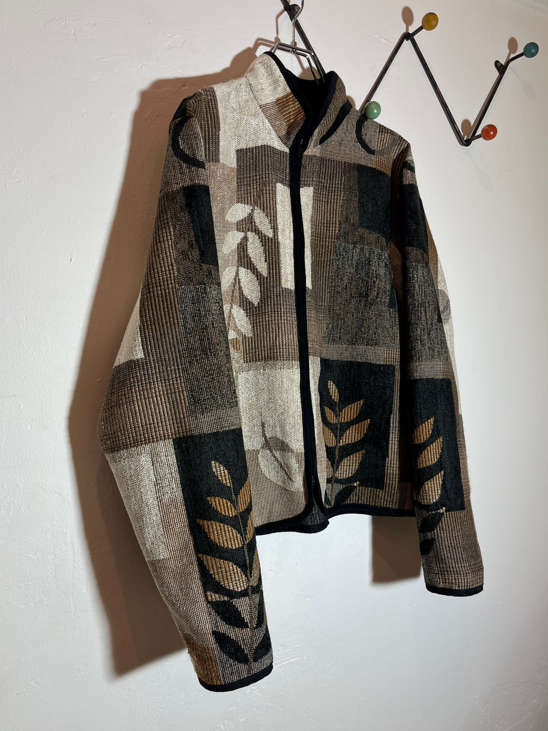 USA made leaf pattern jacket