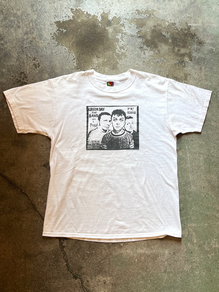 2000s "GREEN DAY" graphic T-shirt