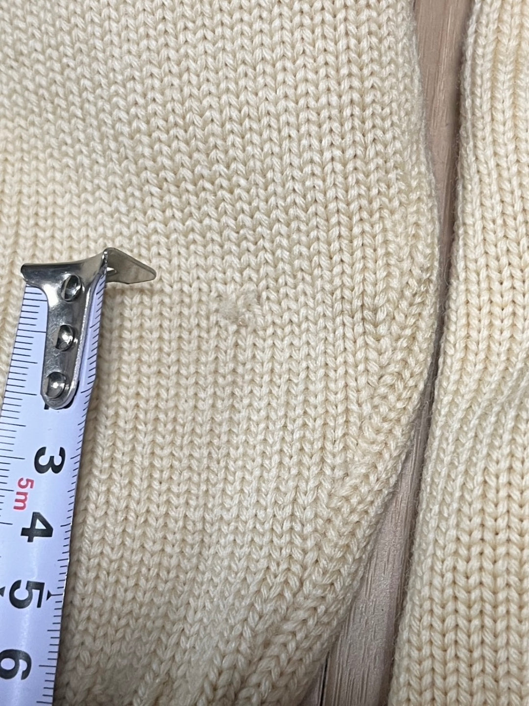 1950-60s vintage beige cardigan