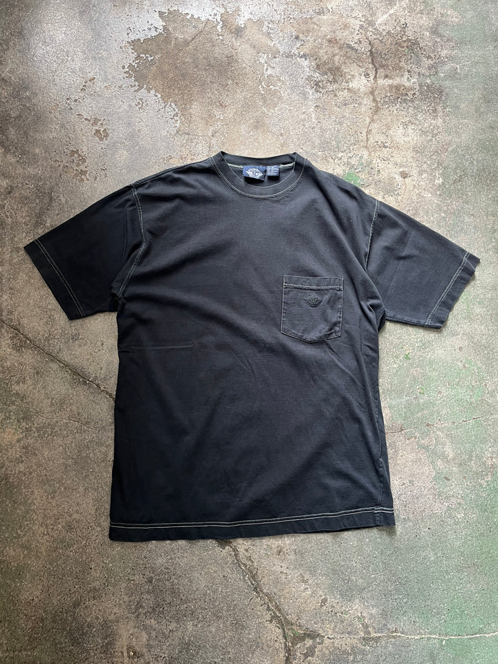 1990s "DOCKERS" white stitch pocket T-shirt