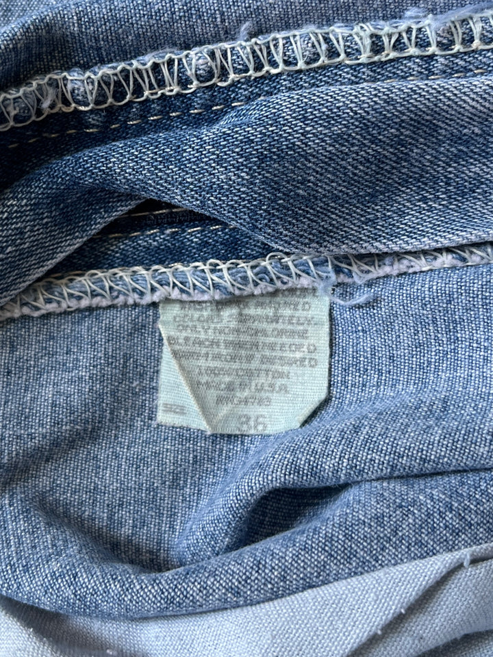 1990-00s "Polo Jeans Company" denim painter shorts