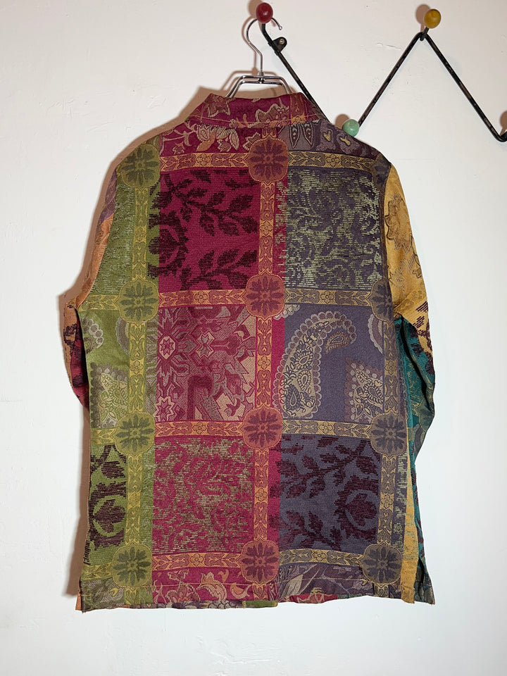 1990s oriental pattern jacket