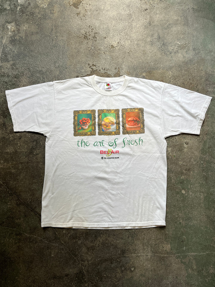 1990-00s Bel Air × Tri Counties Bank promo art T-shirt