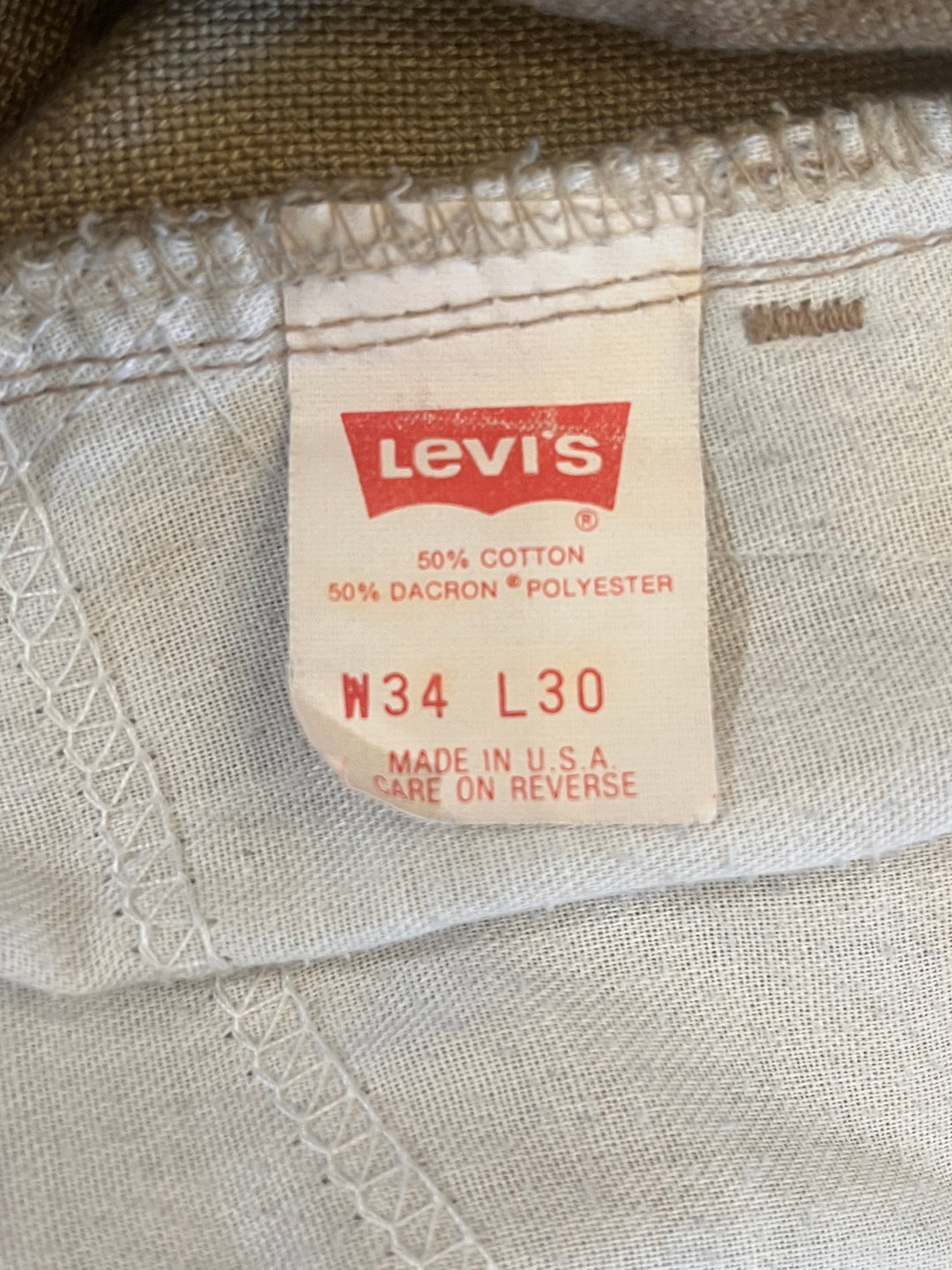 1970s USA made "Levi's" 517 sta-prest 34×30
