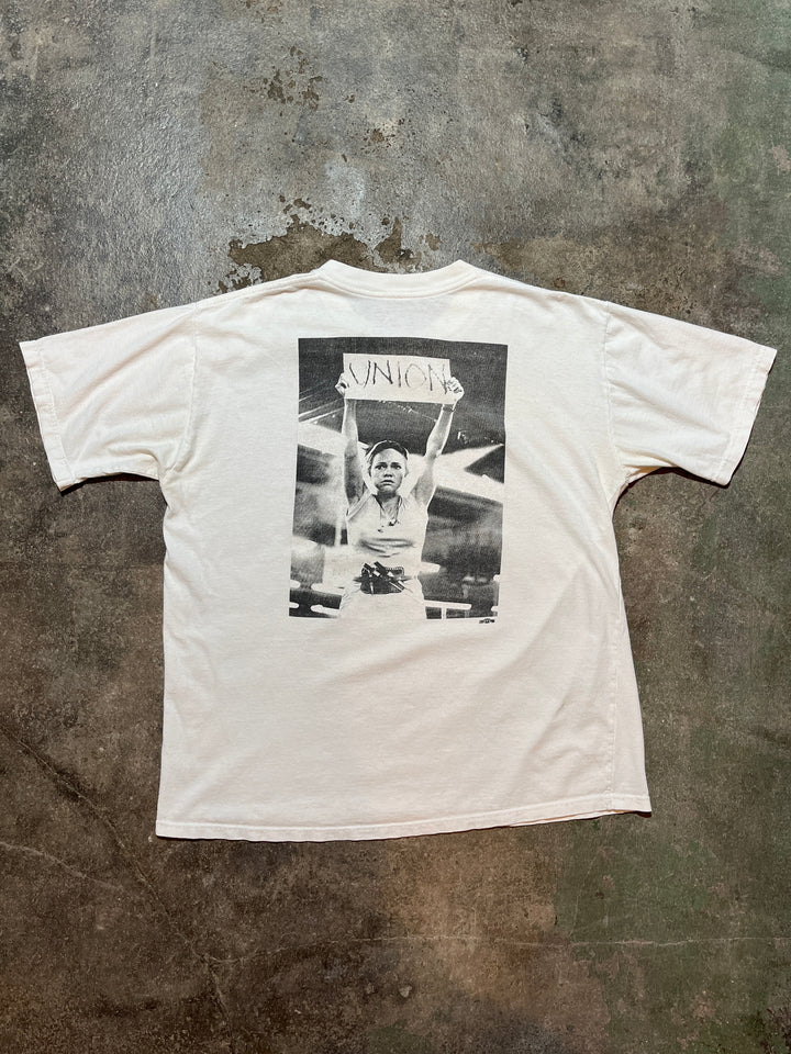 1990s USA made "Norma Rae" union print T-shirt