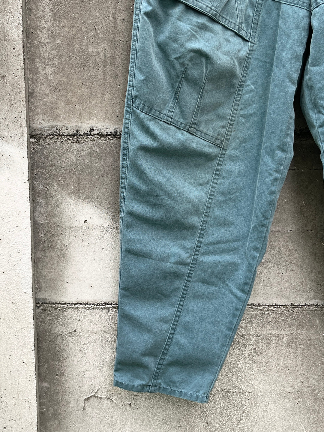 1980s "Bugle Boy" pleated cargo pants