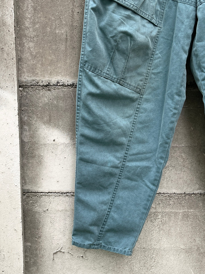 1980s "Bugle Boy" pleated cargo pants